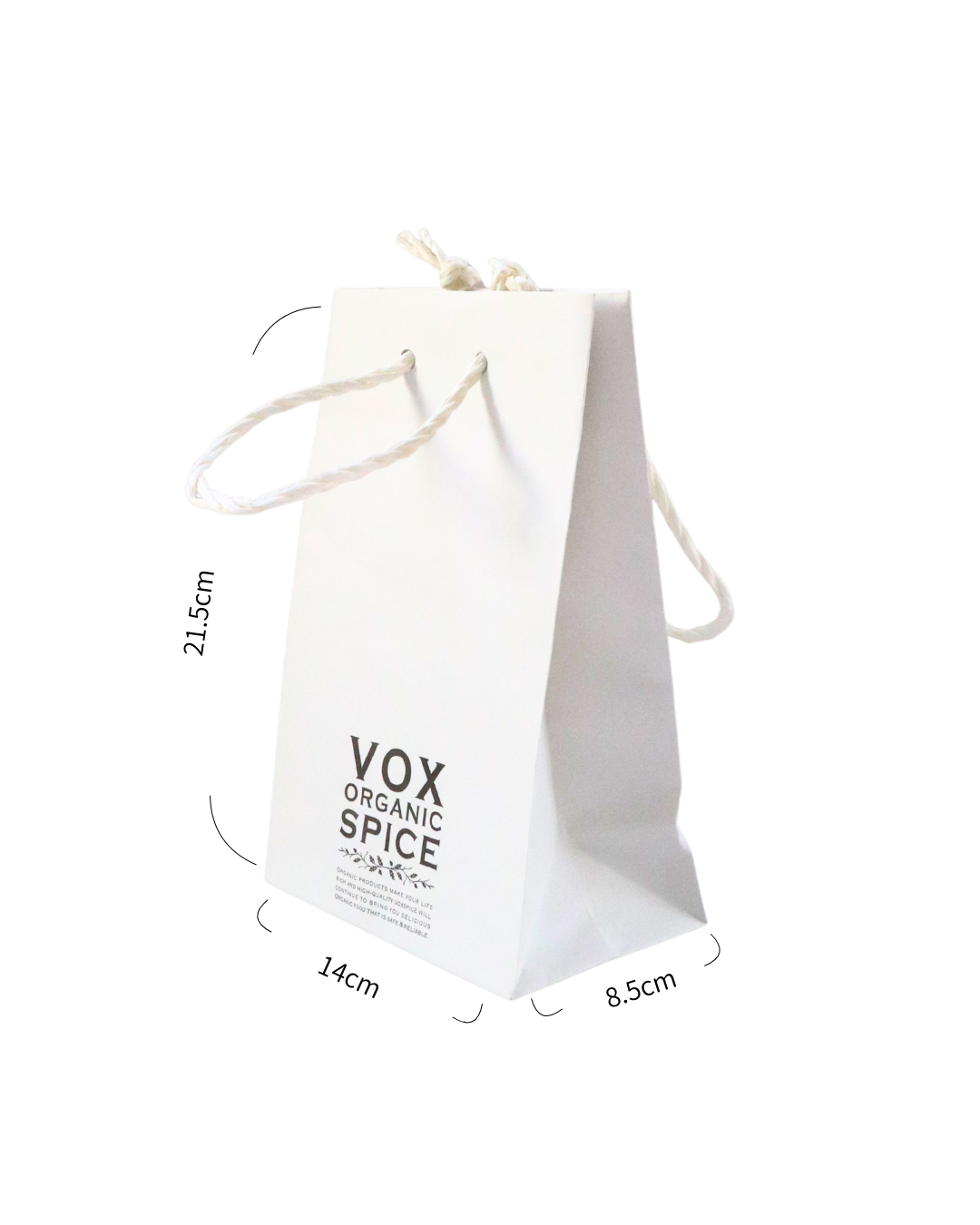【セルフラッピング用】VOXSPICE オリジナルバッグ S - 画像 (2)